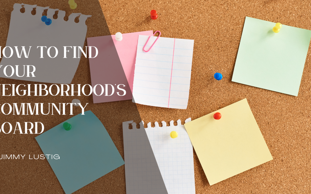 How to Find Your Neighborhood’s Community Board